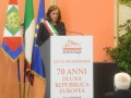 l'intervento di Carola Gioseffi, sindaco di Pieve Tesino