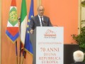 l'intervento del Presidente della Provincia Ugo Rossi